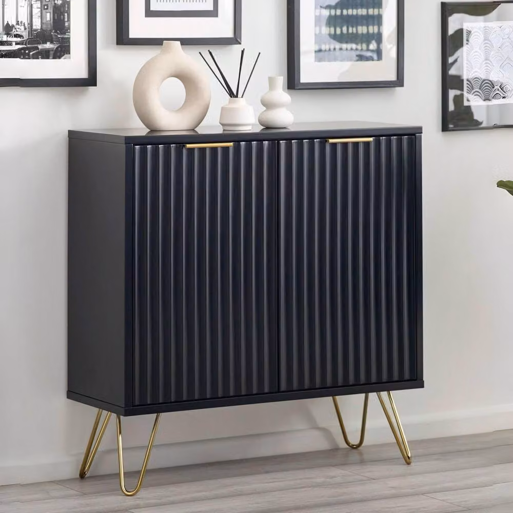 Cheshire Premium Bellano Compact Sideboard in Matt Black – 3