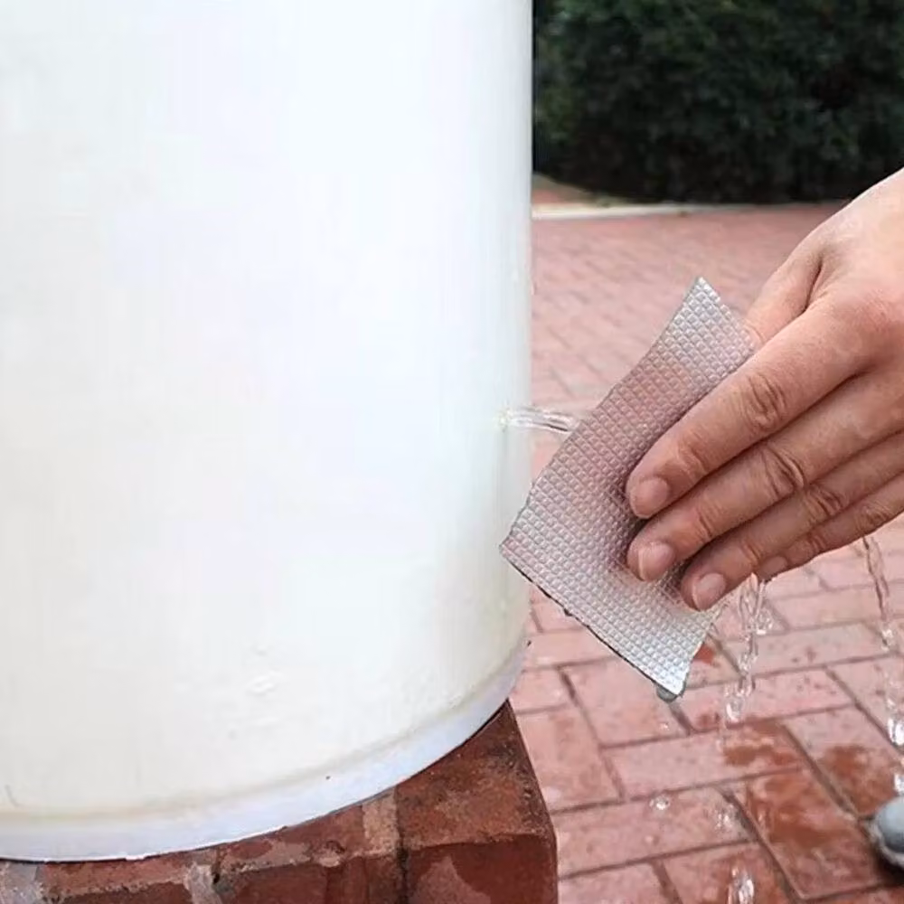 FLAVORA Silver Waterproof Butyl Sealing Tape for Roof Repair, W: 5 cm, L: 500 cm – 5