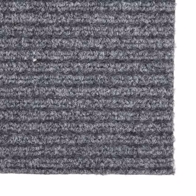 Berkfield Home Modern Grey Round Dirt Trapper Carpet Runner, Diameter: 100 cm – 1