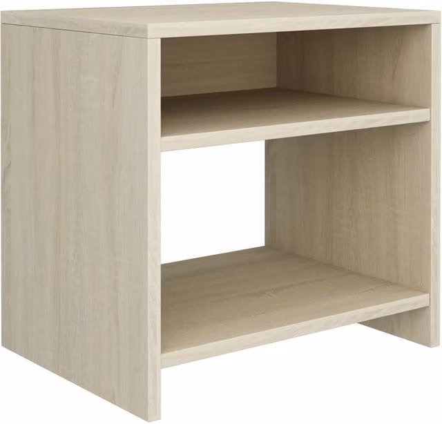Berkfield Home Bedside Cabinet in Sonoma Oak, W/D/H: 40 x 30 x 40 cm – 1