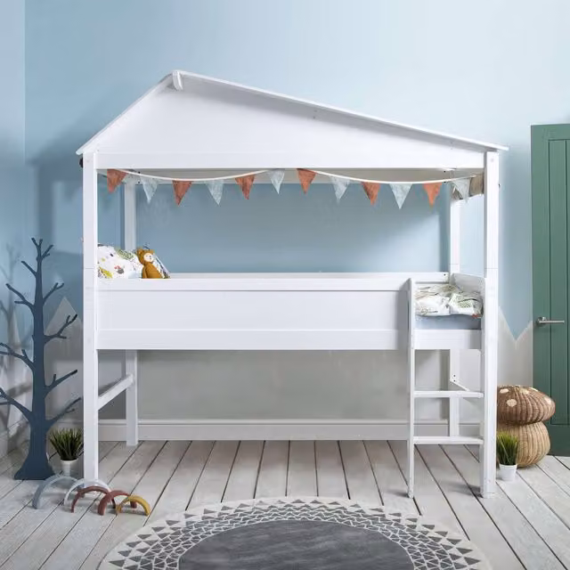 Noa and Nani Inka Treehouse Cabin Bed in White