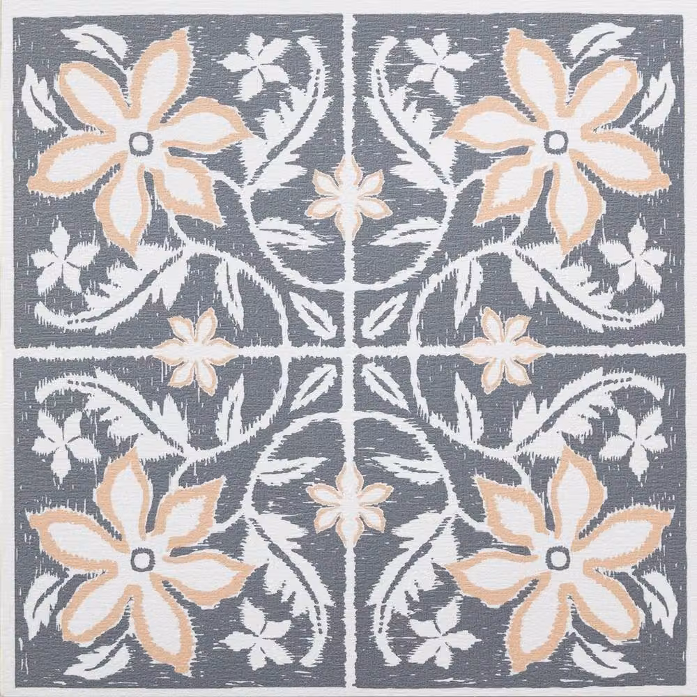 Floor Pops Lillium Blue Self Adhesive Vinyl Floor Tiles, Pack of 10 (0.93sqm), W/D/H: 30.48 x 30.48 x 30.48 mm – 3