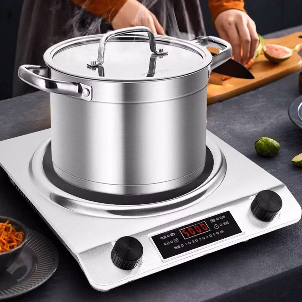 SPETLEK 5000W Commercial Electric Induction Stove in Silver – 4