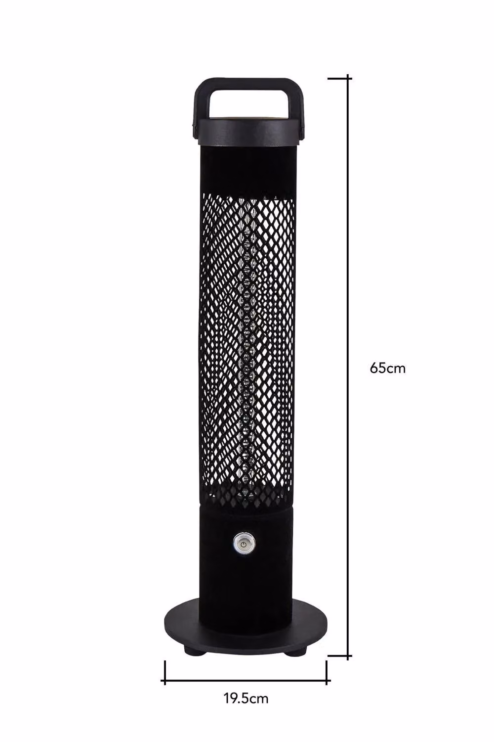 BHS Lighting 1200W Free Standing Radiant Heater in Black – 3