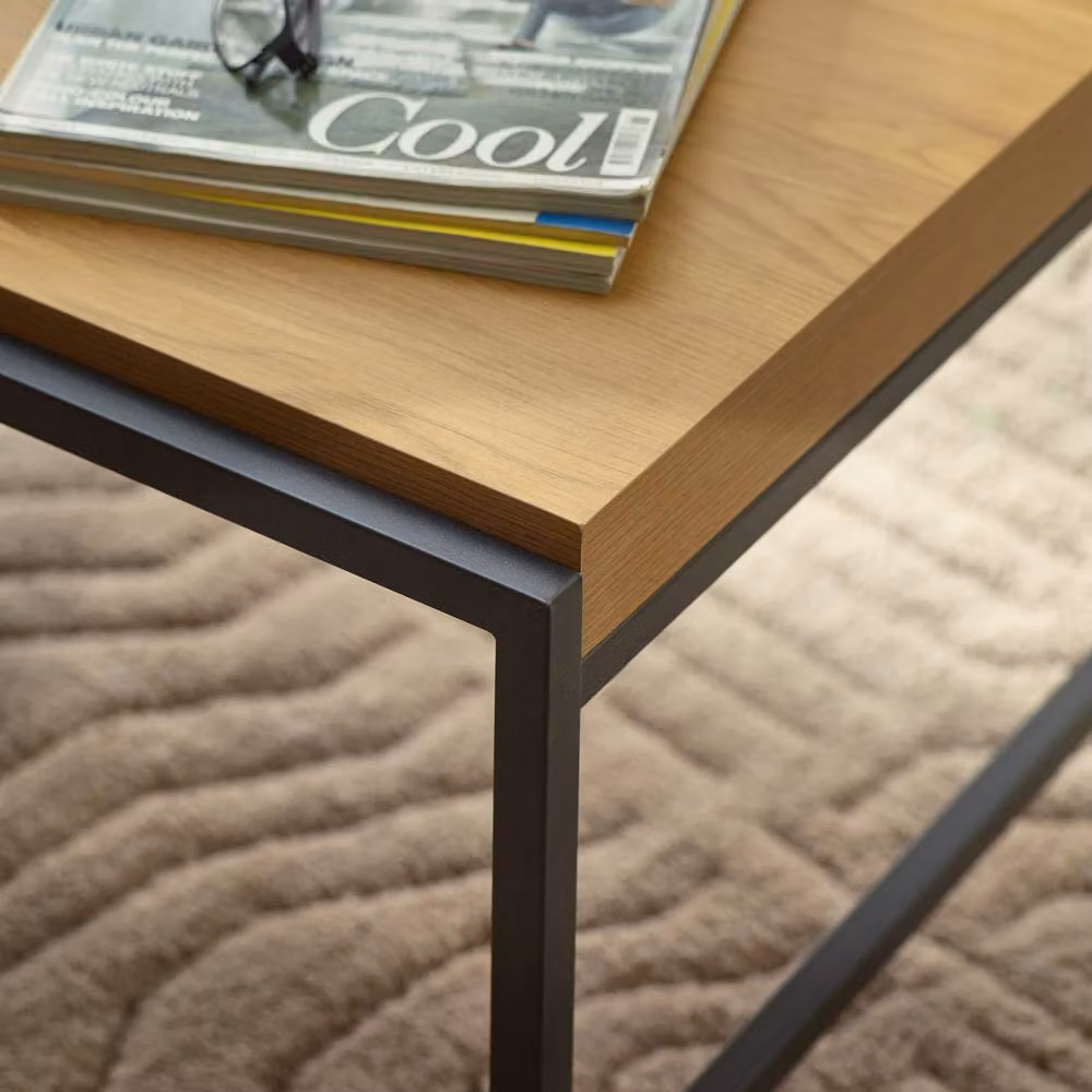 Cheshire Roxburgh 110cm Tray Coffee Table in Light Oak Effect – 5
