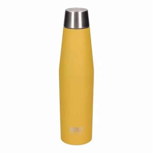 Built Vacuum Insulated Stainless Steel Leakproof Water Bottle, Yellow, 540 ml – 1