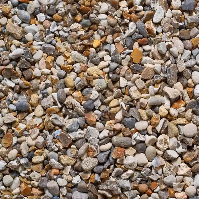 Simpa Golden Gravel 10mm Stone in Beige and Multicolour, 20kg Bag