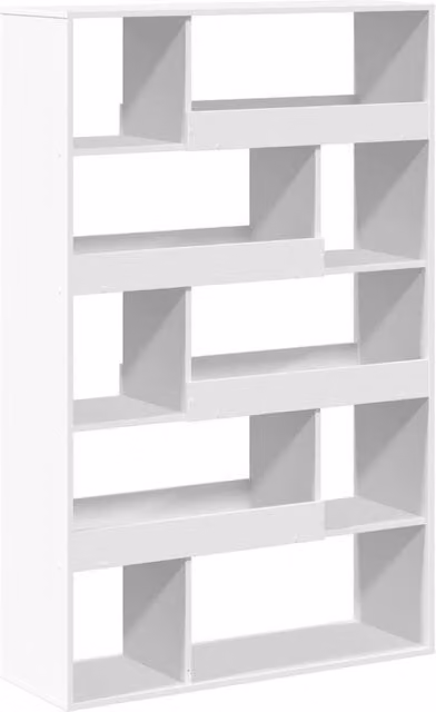 Berkfield Home White Engineered Wood Room Divider W/D/H: 100 x 33 x 156.5 cm