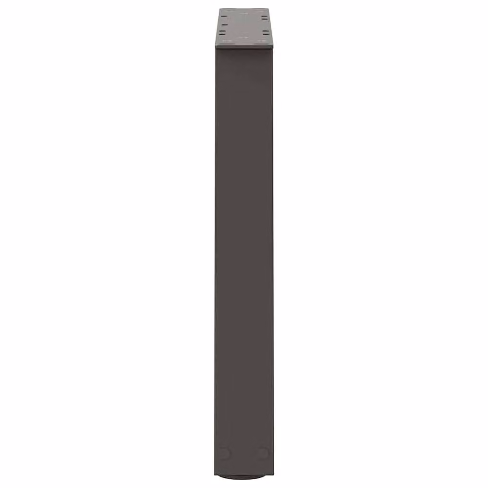 Berkfield Home V-Shape Dining Table Legs, 2 Pieces, Anthracite Grey Steel, H: 50 x W: 43.3 cm – 3
