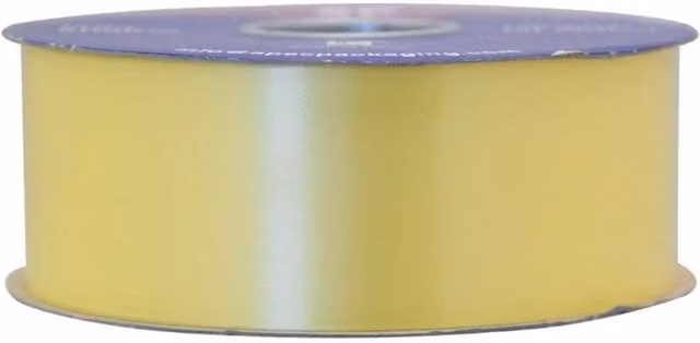 KDMD Light Yellow Polypropylene Ribbon 2 Pack