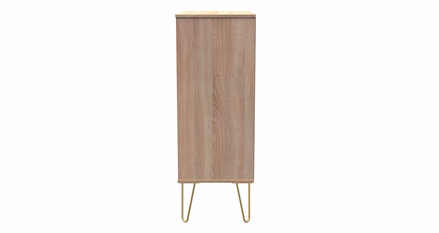 2 U Metro 5 Drawer Chest in Light Oak – 2
