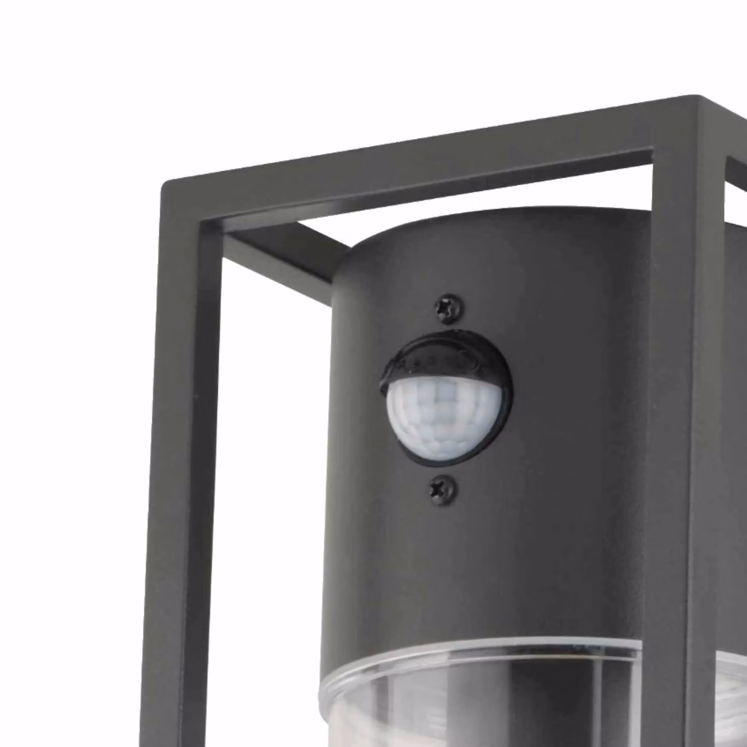 First Choice Lighting Hale Black Motion Sensor Outdoor Wall Light with Timer and Replaceable E27 Bulb – 3