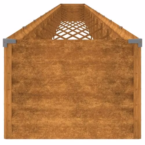 vidaXL Brown Garden Raised Bed W: 1152 cm, D: 50 cm, H: 36 cm – 2