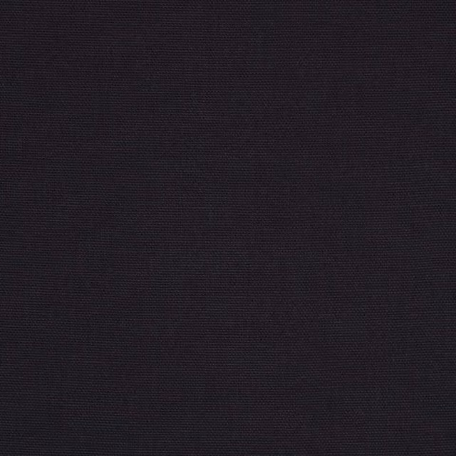 Homescapes Pure Cotton Plain Fabric, Black, Width: 150 cm