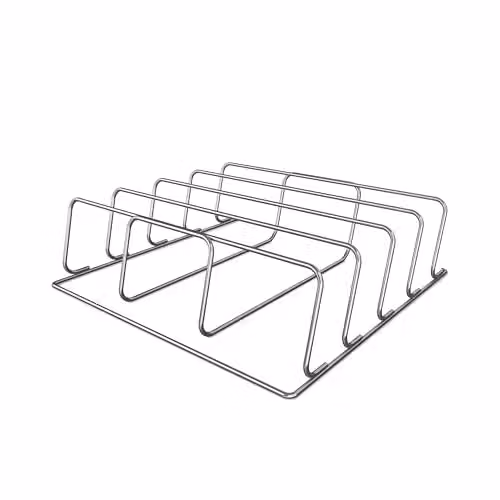 Ninja Woodfire XL Rib Rack in Silver for Grilling up to 4 Full Racks of Ribs – 1