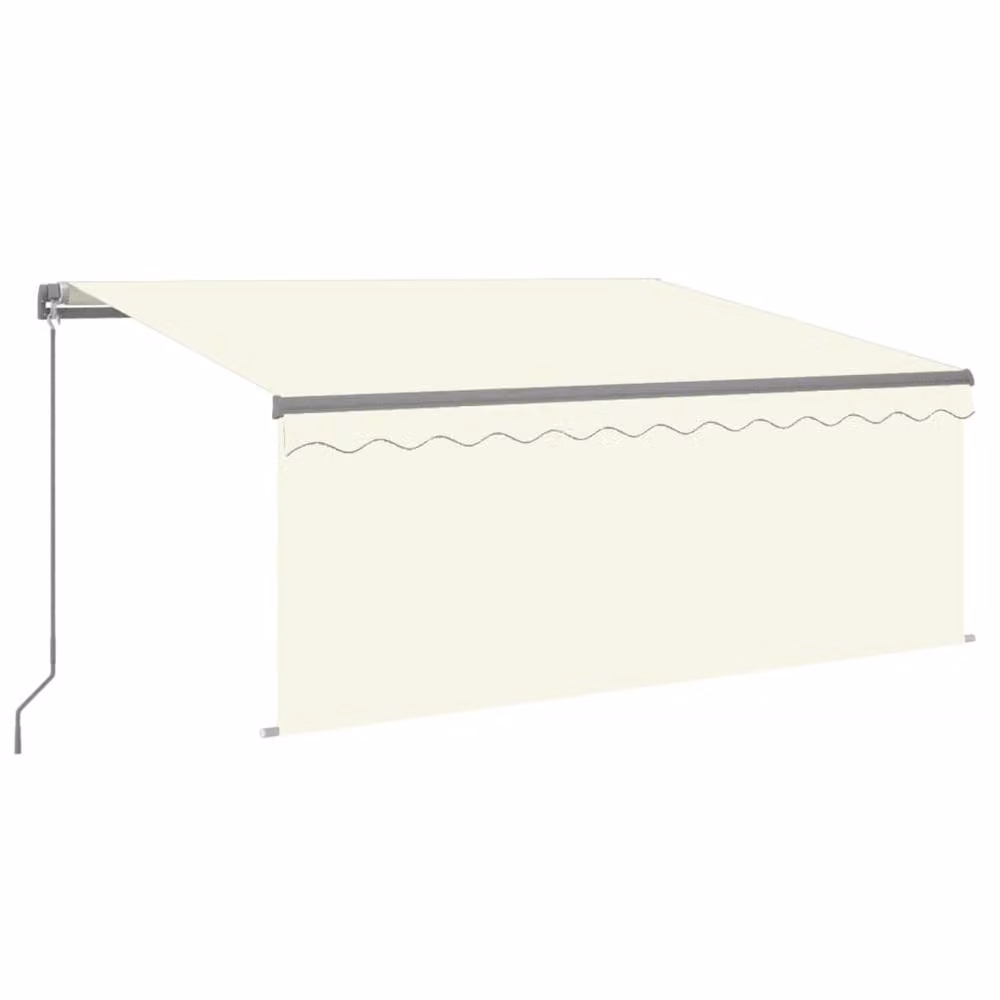 Berkfield Home Manual Retractable Awning with Blind, Beige, W: 300 cm, D: 250 cm – 2