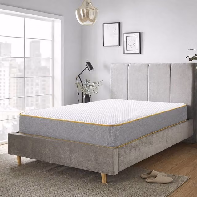 Starlight Beds ComfortCore 1000 Hybrid Memory Foam Pocket Mattress, White, W/D/H: 120 x 200 x 23 cm