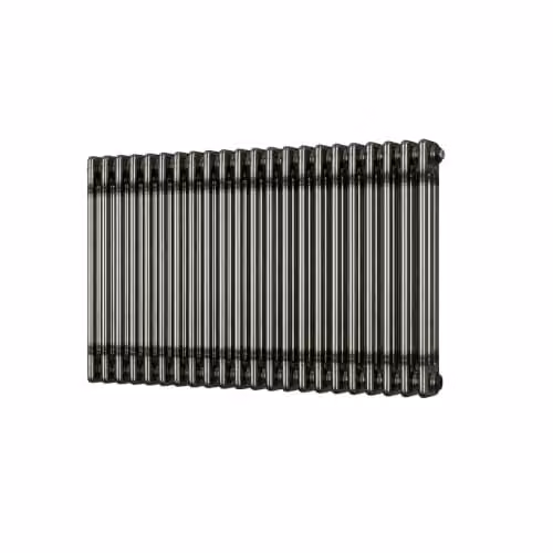 UK Radiators Alpha Raw Metal 3 Column Horizontal Traditional Cast-Iron Style Radiator in Silver, W: 999 mm, H: 600 mm – 2