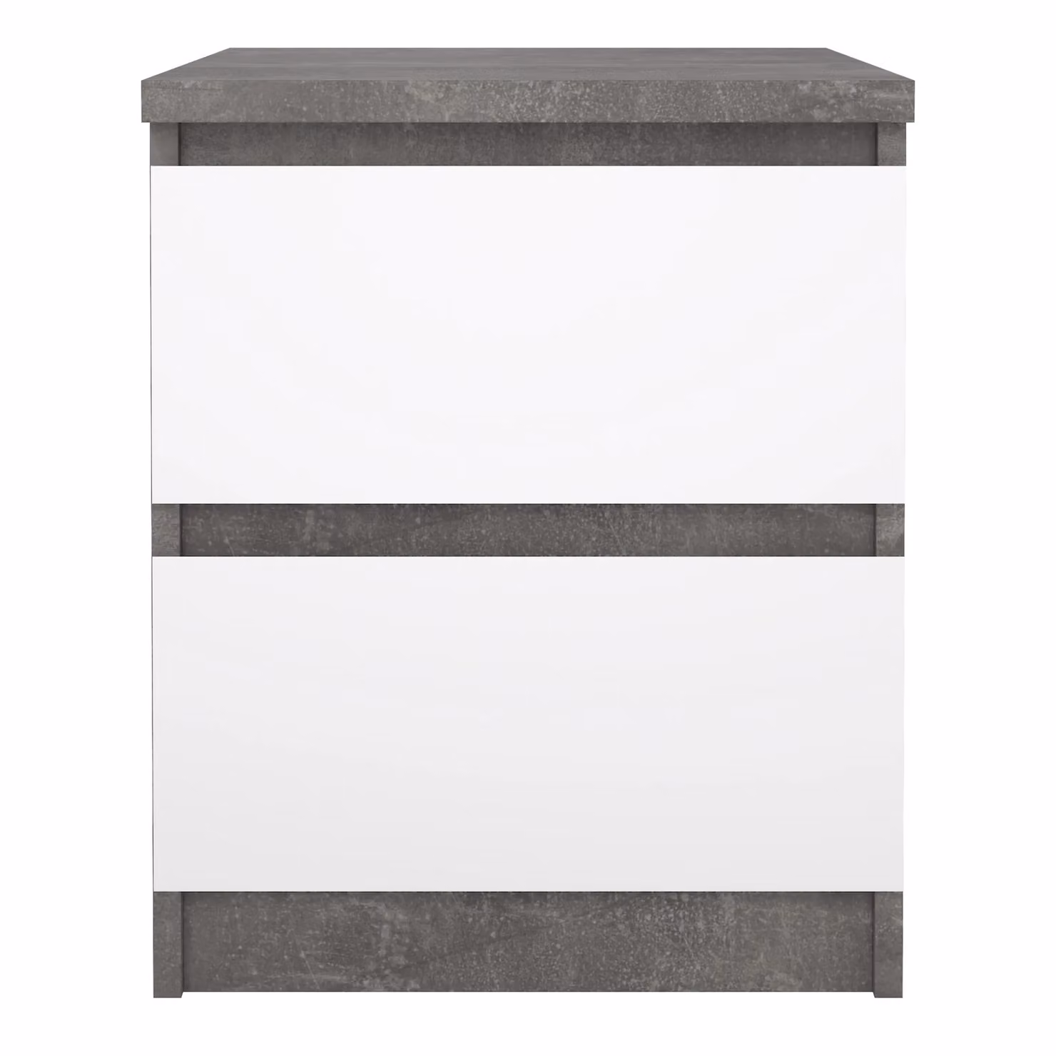 Furniture To Go Naia Scandinavian 2 Drawer Bedside Cabinet in Grey – 2