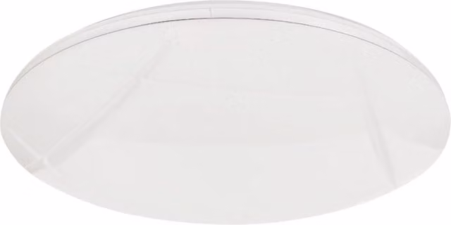 Milagro Allister Modern LED Ceiling Light, White, Diameter: 48 cm