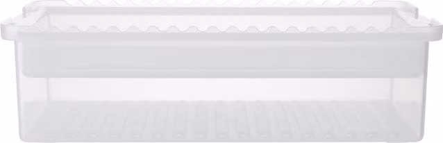 MasterClass Marinade Tray with Lid in Transparent Yellow