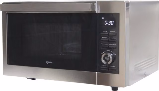 Igenix 30L Digital Combination Microwave with Grill and Convection in Silver – 6
