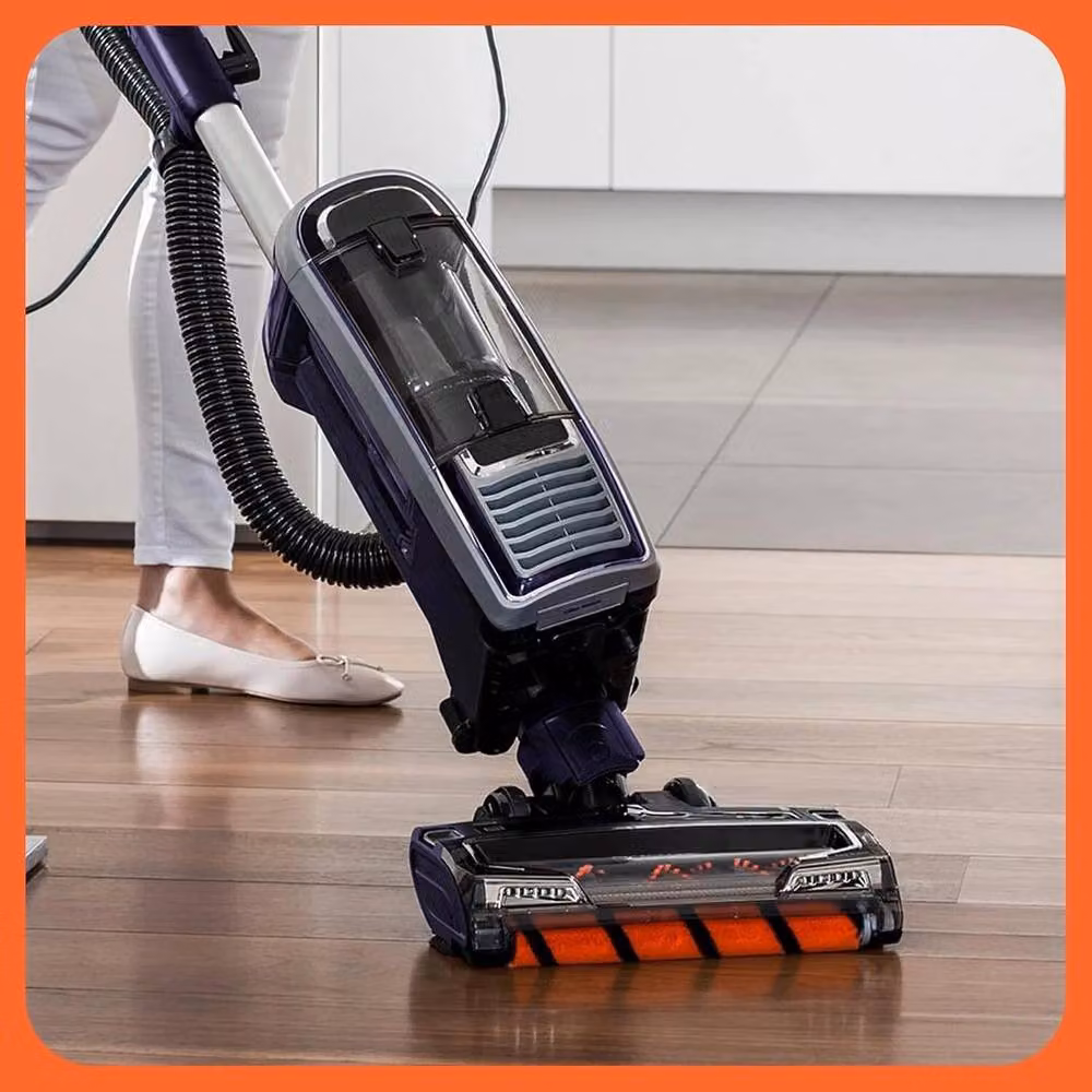 SPETLEK DuoClean Powered Lift-Away Main Roller Brush Soft Vacuum in Orange – 4