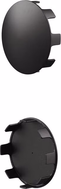 Rothley Matt Black Staircase Handrail Shallow End Cap 40mm, Pack of 2 – 2
