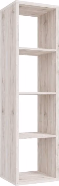 Furniture To Go Mauro 3 Shelves Storage Unit in Light Oak – 1