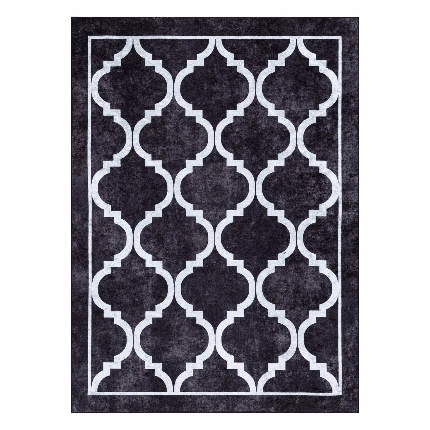 RugsX Miro Moroccan Modern Rug in Black, W: 200 cm, L: 290 cm – 2