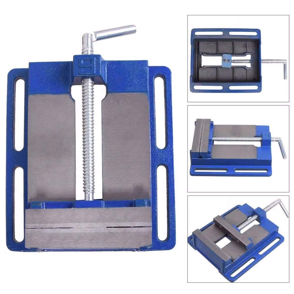 SPETLEK 150mm Bench Vice Pillar Press Budget Drill in Blue – 2