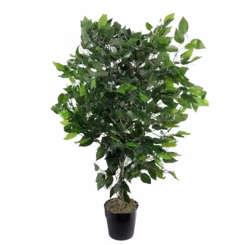 Green Leaf Artificial Ficus Tree