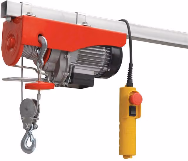 Hilka Electric Winch with Remote Control, Red, Diameter: 28 cm