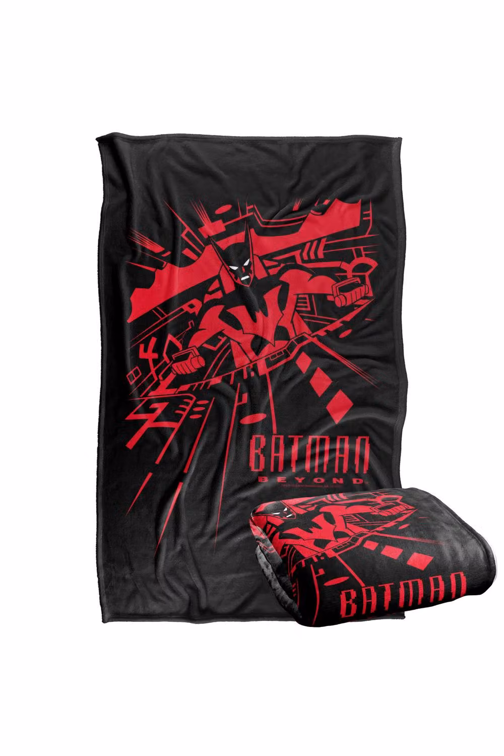LOGOVISION Batman Beyond At The Controls Super Soft Silky Touch Fleece Throw Blanket, Multicolour, W: 152 cm, D: 127 cm – 7