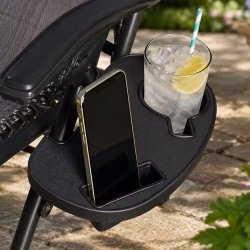 Neo 2X Zero Gravity Recliner Outdoor Garden Sun Loungers in Slate Grey – 6