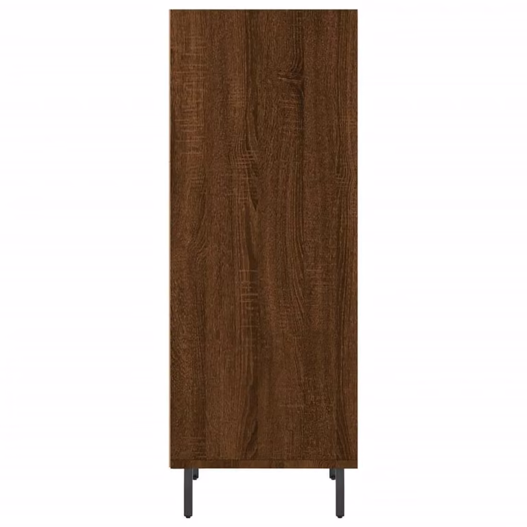 Berkfield Home Classic Sideboard in Brown Oak, W/D/H: 34.5 x 32.5 x 90 cm