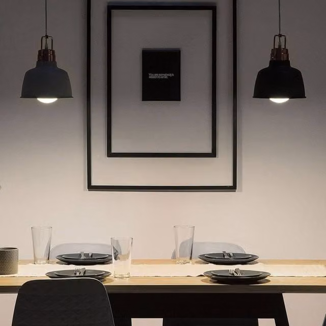 Wyld and Coco Graphite Pendant Lamp with Copper Top in Grey – 1