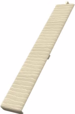 Freefoam PVC Weatherboard Cladding Butt Joint in Pale Gold