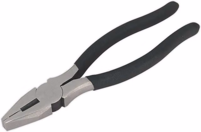 Loops 180mm Combination Pliers in Black and Multicolour with Hardened Steel Construction