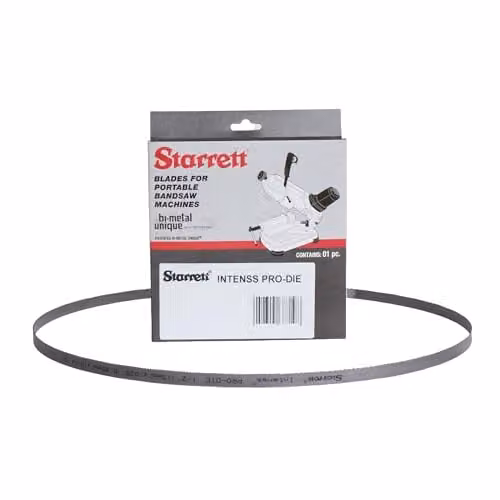 Starrett Intenss Pro-Die Bi-Metal Bandsaw Blade, Silver, 1440 x 13 x 0.65 mm, 18 TPI