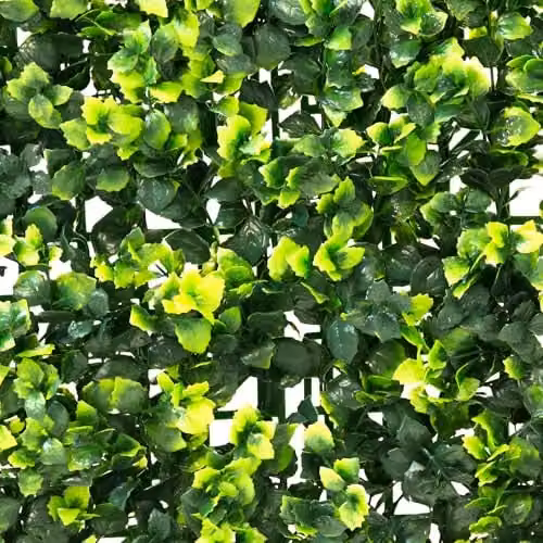 Papillon Green Artificial Hedge Garden Patio Panels, 16 Pack, W/D/H: 50 x 50 x 50 cm – 3