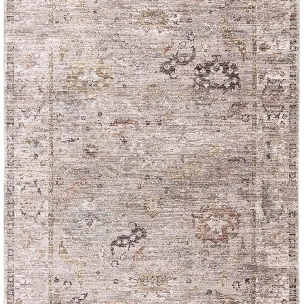 The Rug Shop UK Silver Traditional Floral Machine Woven Area Rug, W: 200 cm, L: 300 cm – 2