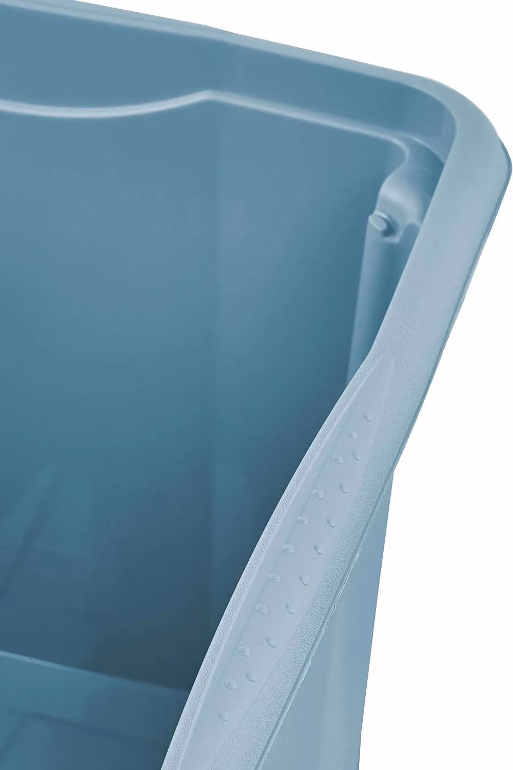 Keeeper Blue Turn Around Stacking Box with Lid, 30 Litre, Set of 2, W: 45.5 cm, D: 35.5 cm, H: 27 cm – 2