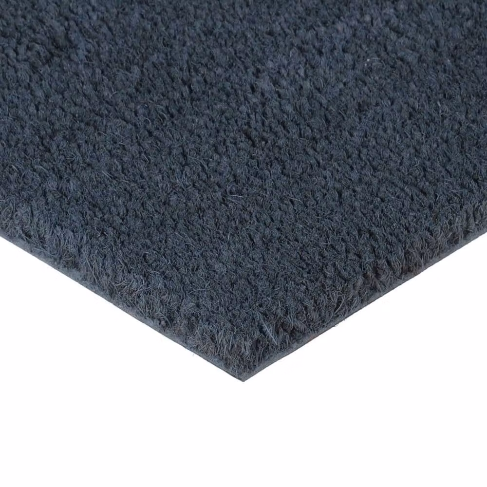 Berkfield Home Tufted Coir Door Mat, Dark Grey, W: 60 cm, D: 90 cm – 3