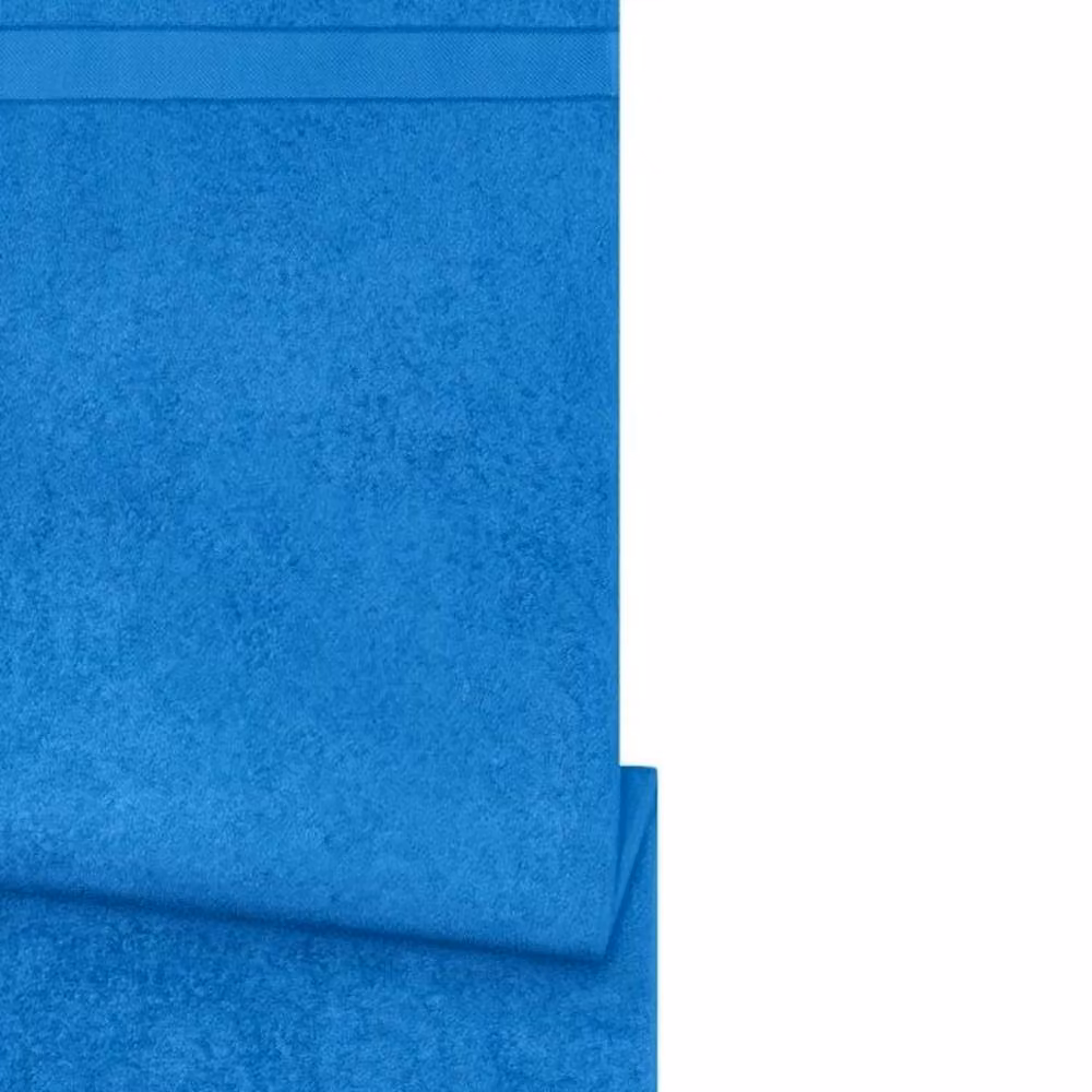 Myrtle Beach Ringspun Cotton Terrycloth Bath Towel in Blue – 2