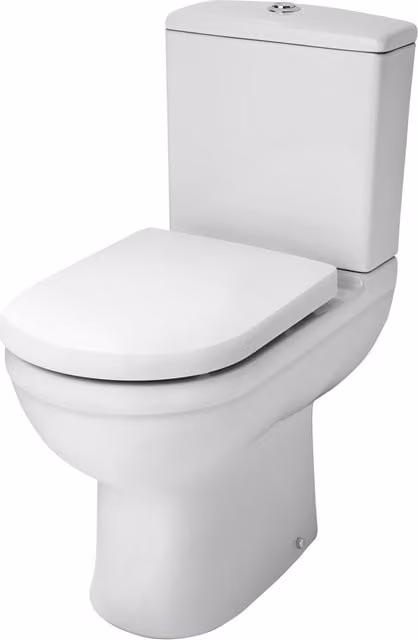 Balterley White Ceramic Comfort Height Pan and Cistern W/D/H: 85.0 x 35.0 x 64.0 cm – 1