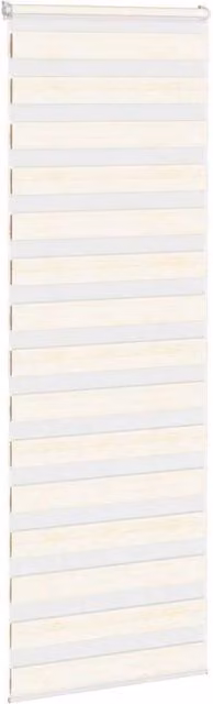 Berkfield Home Elegant Zebra Blind in Marble Beige, W: 80 cm, H: 200 cm