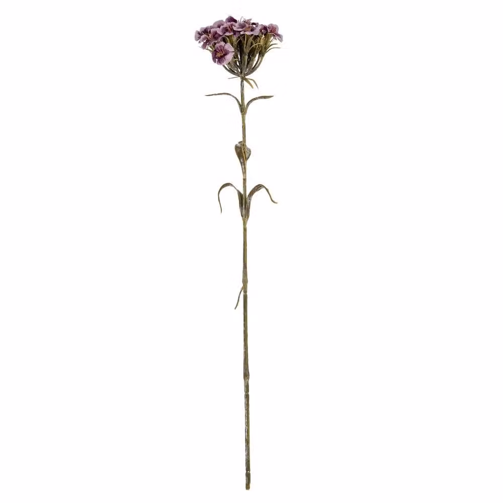 Hill Interiors Dianthus Artificial Flower Spray in Purple – 2