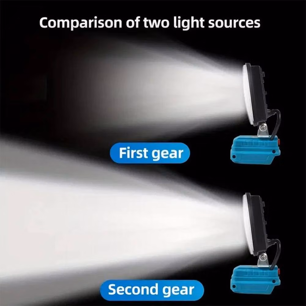 SPETLEK 8-inch LED Work Floodlight with 84 LEDs in Blue – 4