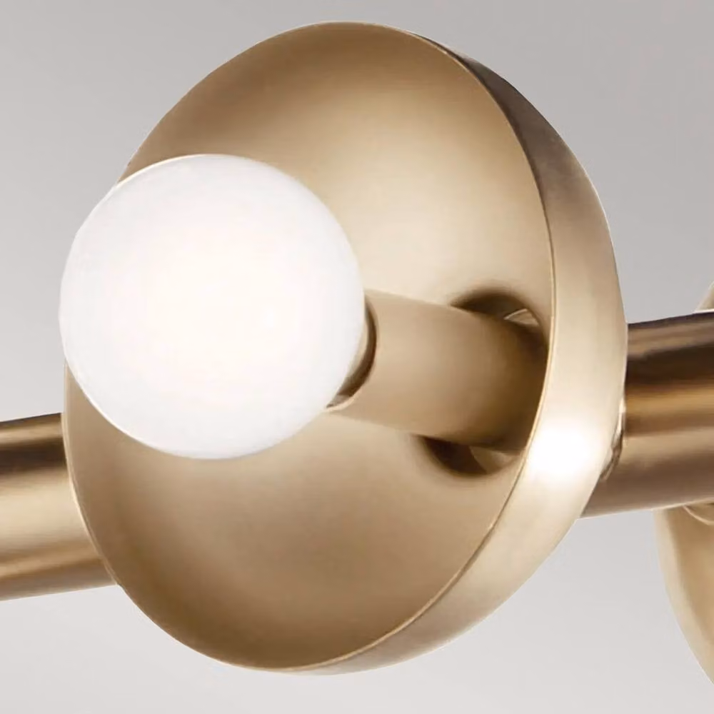 Kichler Palta Bar Pendant Light in Champagne Bronze with 10 x E14 Sockets – 2